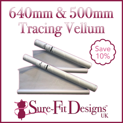 Tracing Vellum 500mm & 640mm x 20m - Discounted
