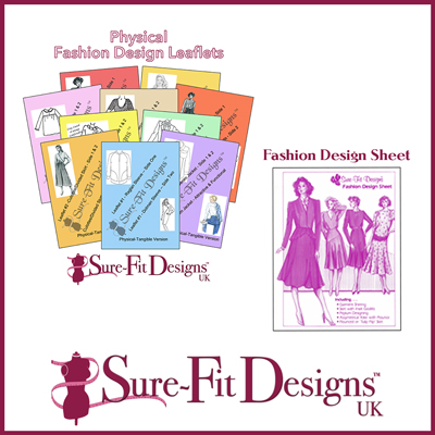 10 Fashion Design Leaflets & 1 Sheet