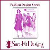 Fashion Design Sheet (Physical)