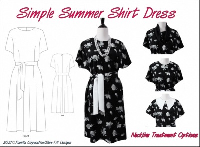 Simple Summer Shirt Dress