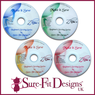 Make it Sew – Beginners Series  -  SET of 4 DVDs