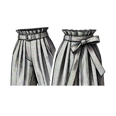 Paperbag Waistband Pants