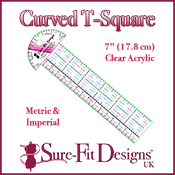 Curved T-Square