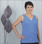 Tank Top with Lace Insert